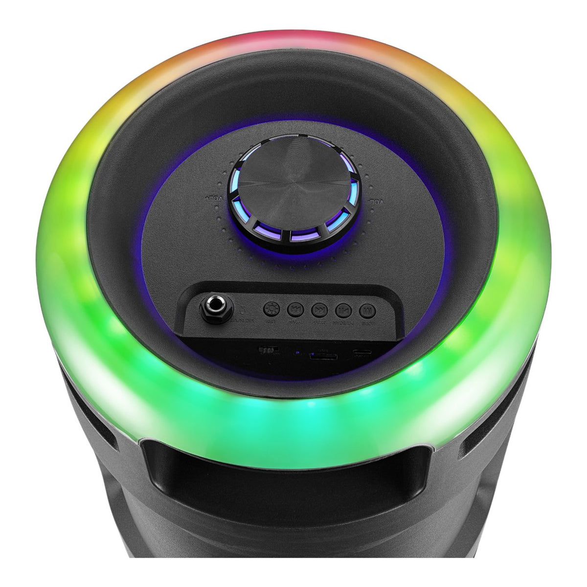 Amplify Spark Series 8-inch Party Speaker with Wireless Mic Black AM-3900-8-BK