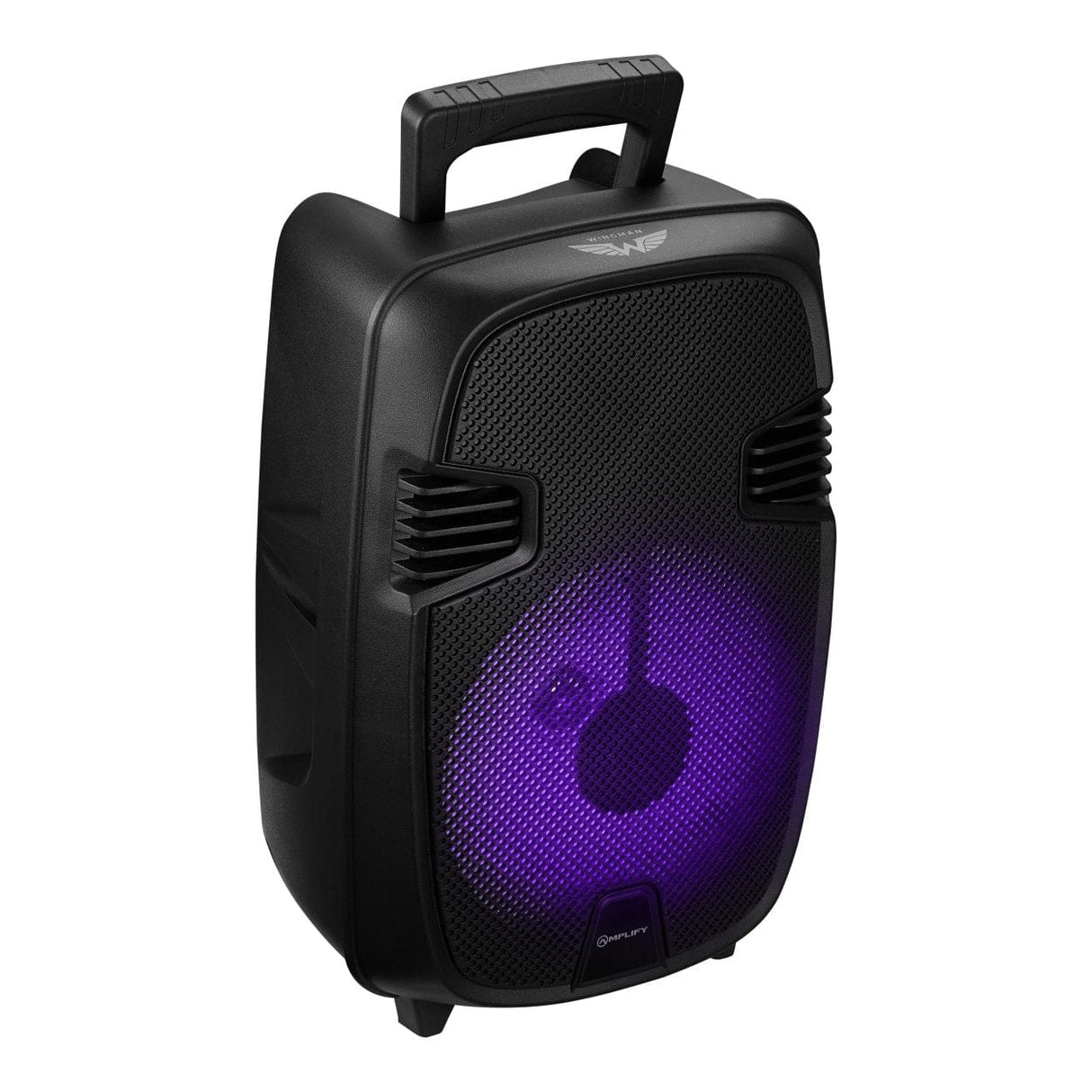 Amplify Wingman Series 8 Party Speaker with Microphone Black AM-3906-8(V1)