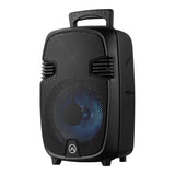 Amplify Wingman Series 8 Party Speaker with Microphone Black AM-3906-8(V1)