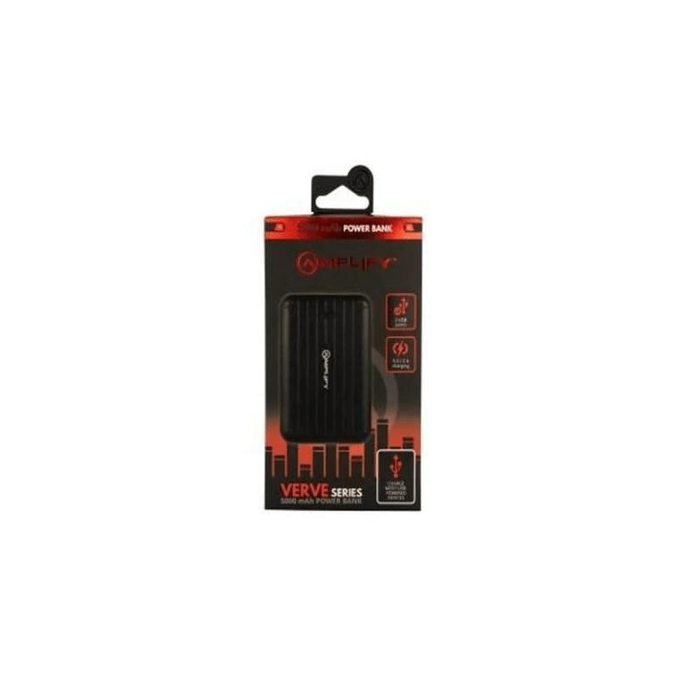 Amplify Verve Series 5000mAh Powerbank Black AM-9006-BK