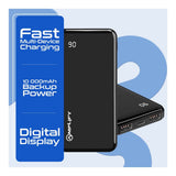 Amplify Spark 2 Series 10000mAh Powerbank Black AM-9051-BK