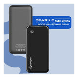 Amplify Spark 2 Series 10000mAh Powerbank Black AM-9051-BK