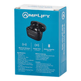 Amplify On The Fly TWS Stemmed Earphones AM-PDQ007-BK(V2)