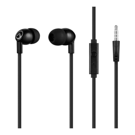 Amplify ON-THE-MOVE Aux Earphone Black AM-PDQ101-BK