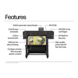 HP DesignJet T870 24-inch Wi-Fi Large Format Colour Printer AM0X9A