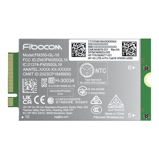HP 4G LTE-A Pro Cat16 WWAN Module AM5R3AA