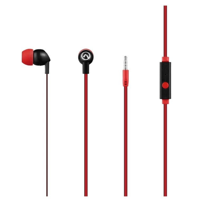 Amplify Vibe Series Earphones Black Red AMP-1003-BKRD(V2)