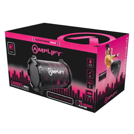 Amplify Cadence Series Bluetooth Speaker Girls Design AMP-3200-GL