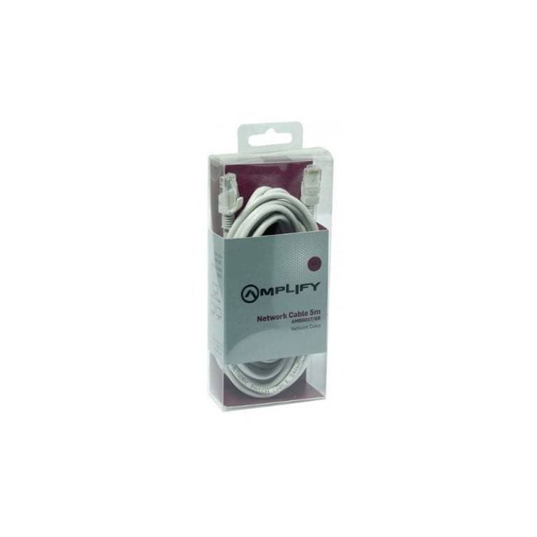 Amplify RJ45 CAT5e Network Cable 5m AMP6017/GR – FirstShop