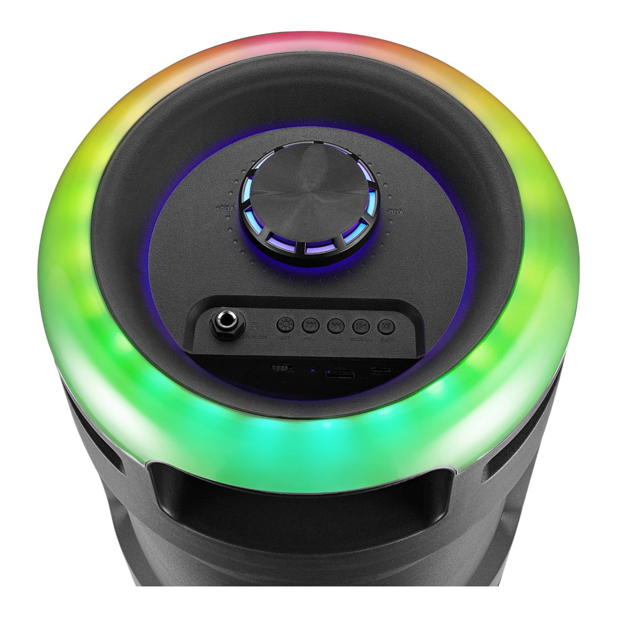 Amplify Spark Series 8-inch Party Speaker with Wireless Mic Black AM-3900-8-BK