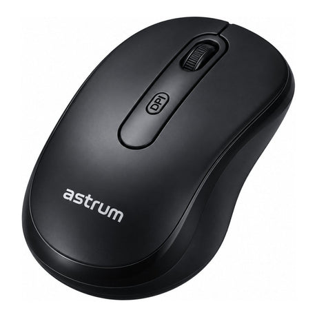 Astrum MW20D Wireless Bluetooth 1600D Mouse - Black AMSW20DB