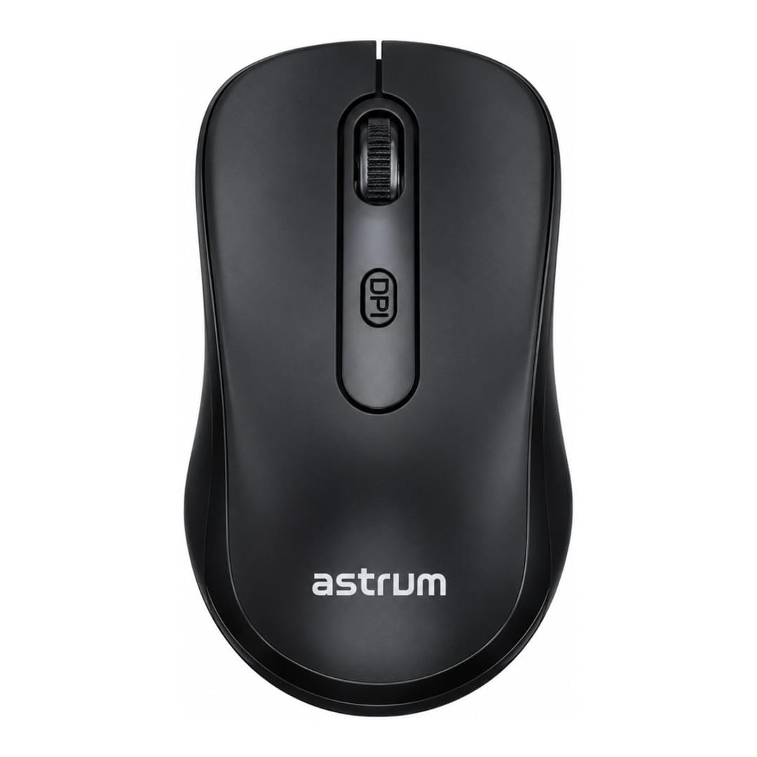 Astrum MW20D Wireless Bluetooth 1600D Mouse - Black AMSW20DB