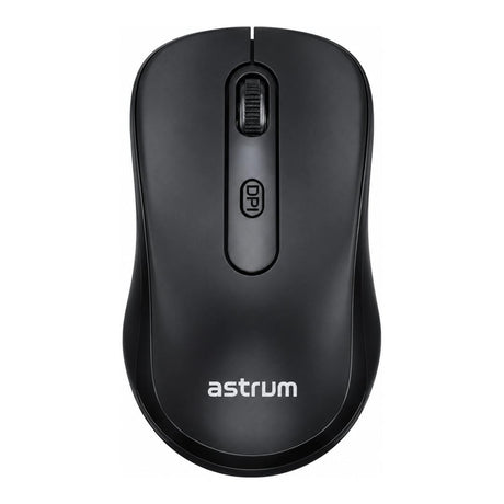 Astrum MW20D Wireless Bluetooth 1600D Mouse - Black AMSW20DB