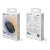 Astrum MW30C Tri-Mode Wireless Bluetooth Mouse Black AMSW30RB