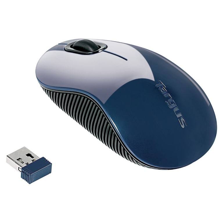 Targus Ambidextrous RF Wireless Mouse Blue AMW50EU