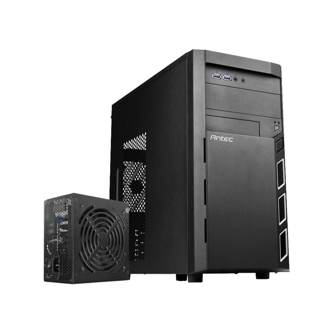Antec VSK3000 Elite Micro ATX PC Case with ATOM V350 350W Power Supply ANTEC01