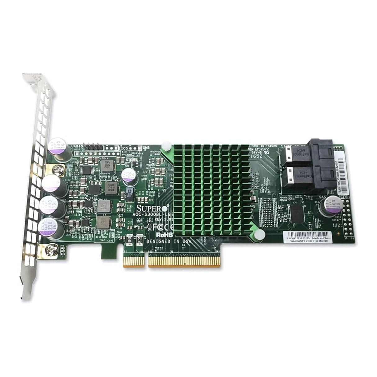 Supermicro AOC-S3008L-L8i 12Gb/s 8-Port SAS/SATA Internal RAID Adapter AOC-S3008L-L8I