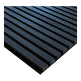 Parrot 600x2400mm Slatted Wall Panel Black Wood AP0624BW
