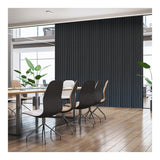 Parrot 600x2400mm Slatted Wall Panel Black Wood AP0624BW