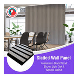 Parrot 600x2400mm Slatted Wall Panel Light Oak AP0624LO