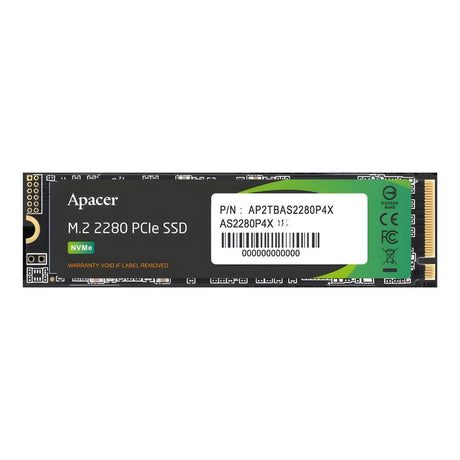 Apacer AS2280P4X 512GB M.2 PCIe 3 Internal SSD AP512GAS2280P4X-1