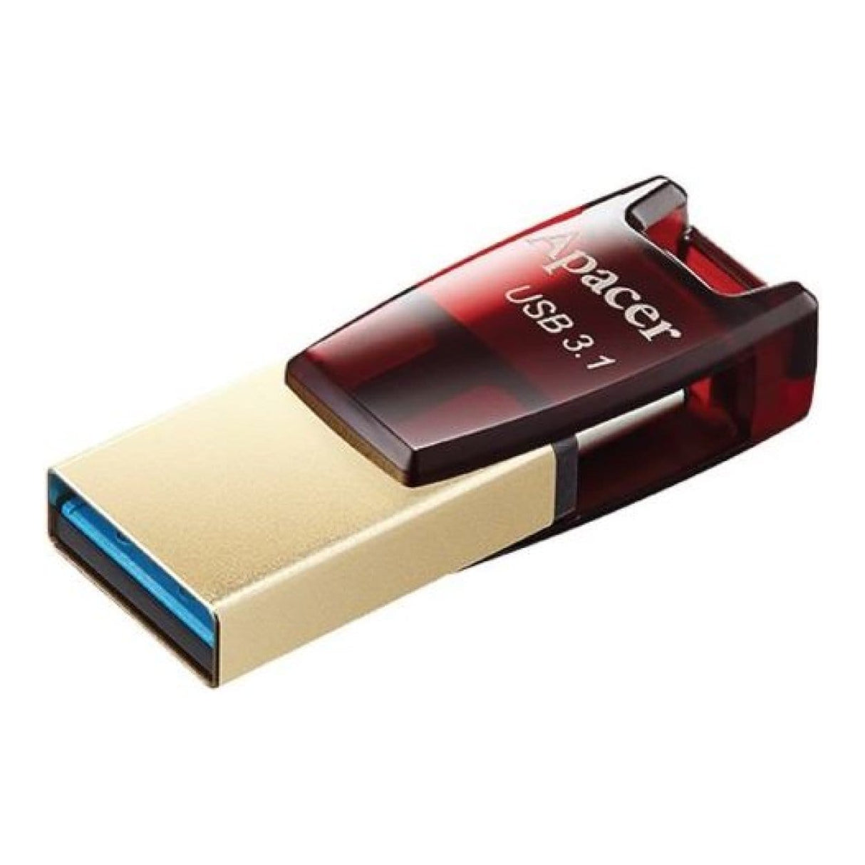 Apacer AH180 64GB USB Flash Drive Red AP64GAH180R-1