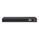 APC NetShelter 12A/208V 10A/230V 1U 8-outlet C13 Metered Rack PDU AP7820B