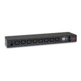 APC NetShelter 12A/208V 10A/230V 1U 8-outlet C13 Metered Rack PDU AP7820B