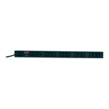 APC NetShelter Basic Rack 0U 10A 230V 15 AC outlet PDU AP9568