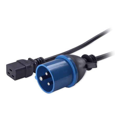 APC NetShelter C19 to IEC309 16A Power Cord 2.5m Black AP9876