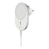 Adam Elements OMNIA C2 MagSafe Magnetic Wireless Car Charger for iPhone White APAADC2WH