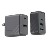 Adam Elements GaN Hub 65W Charger with HDMI Black APAADGHUBBK