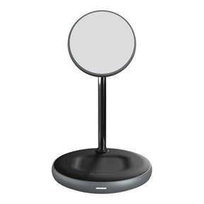 Adam Elements OMNIA M2 2-in-1 MagSafe Wireless Charging Station for iPhone APAADM2BK