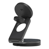 Adam Elements Mag 360 Qi2 3-in-1 Foldable Travel Charging Station Grey APAADMAG360GY