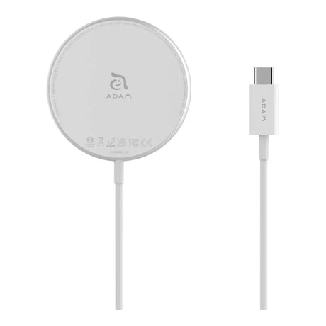 Adam Elements OMNIA M Wireless Magnetic Charger White APAADMP3WH