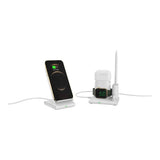 Adam Elements OMNIA Q4 4-in-1 Wireless Charging Station White APAADQ4OGWH