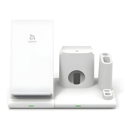 Adam Elements OMNIA Q4 4-in-1 Wireless Charging Station White APAADQ4OGWH