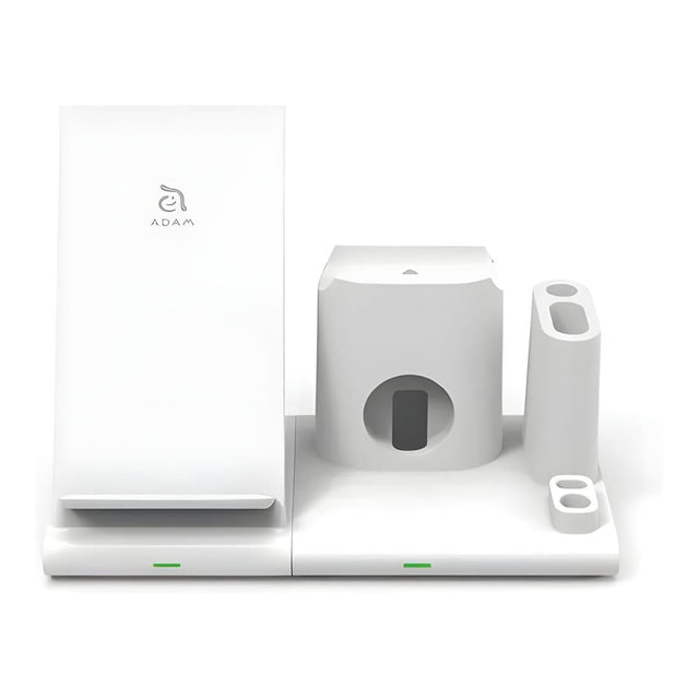 Adam Elements OMNIA Q4 4-in-1 Wireless Charging Station White APAADQ4OGWH