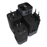 Adam Elements OMNIA T3 Universal Travel Charging Adapter Black APAADT3BK