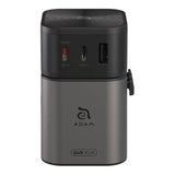 Adam Elements OMNIA T45 45W Universal Travel Adapter Charger Black APAADT45BK