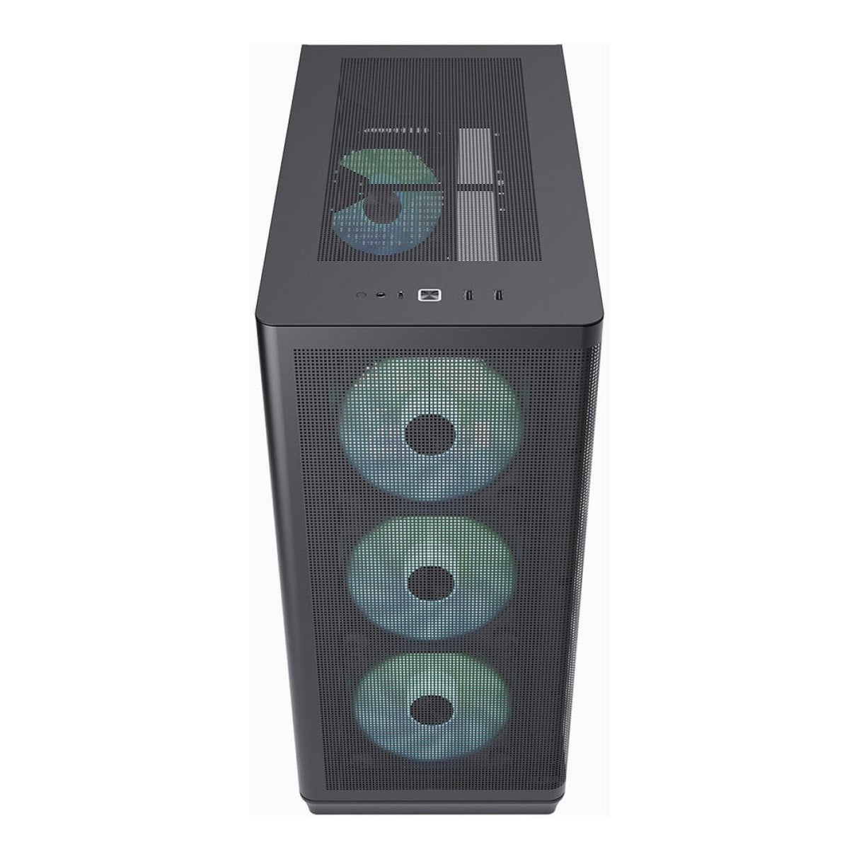 APNX C1-R Premium ATX Mid-Tower PC Case Black APCM-CR01243.11
