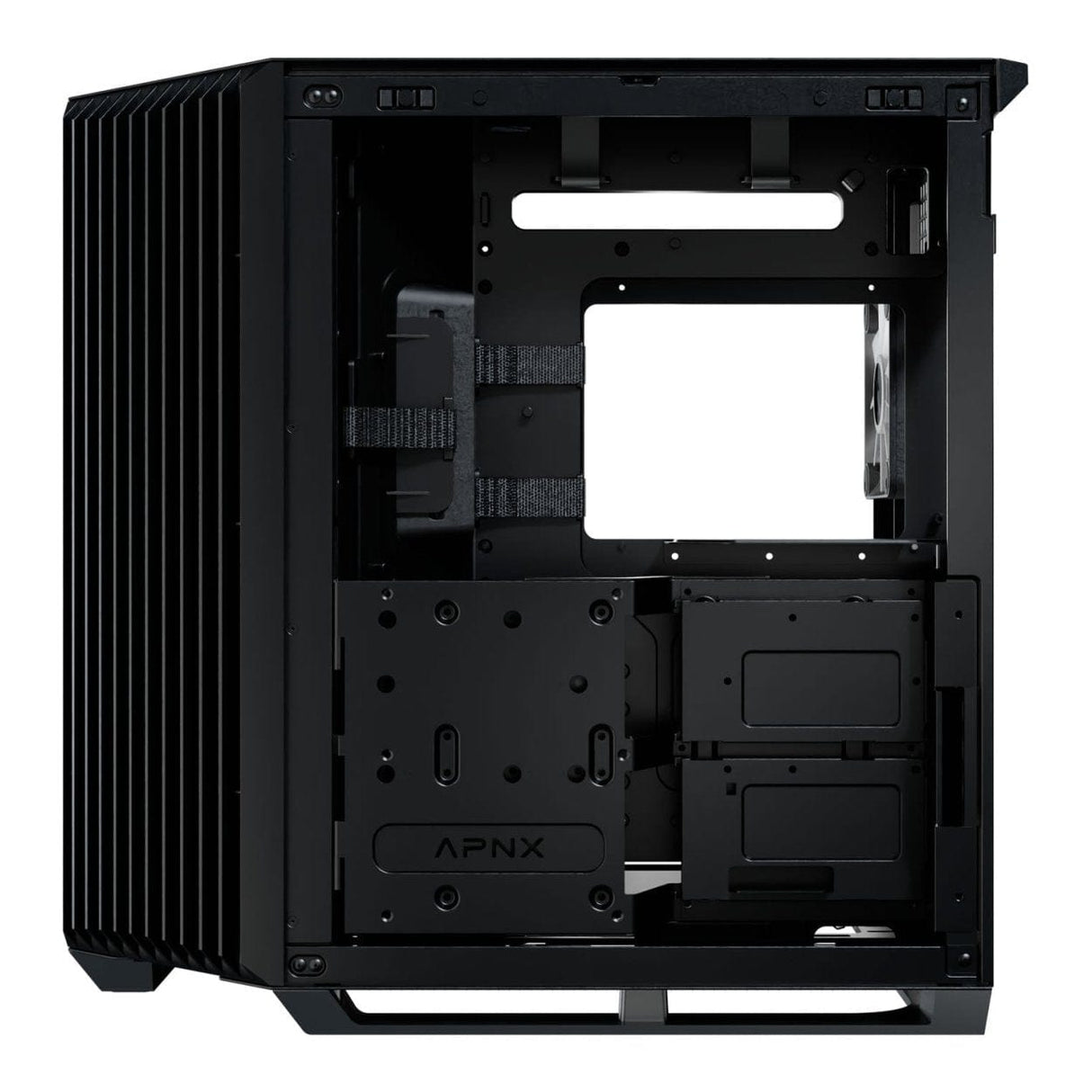 AeroCool APNX V1 Tempered Glass Black Mid Tower ATX Case APCM-VI01003.11