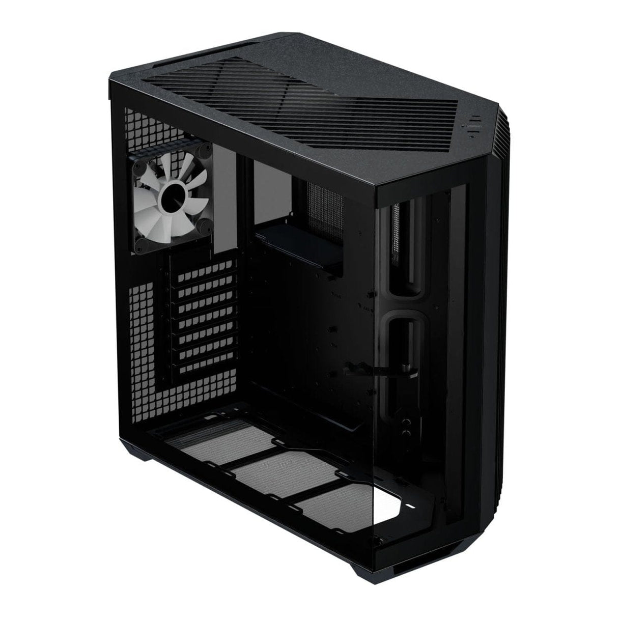AeroCool APNX V1 Tempered Glass Black Mid Tower ATX Case APCM-VI01003.11