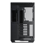 APNX V1 Dual-Chamber Mid-Tower ATX Gaming PC Case - Black/Wood APCM-VI01103.11