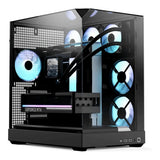 Aerocool APNX V2 Vision Black 3 Glass Panel ATX Case APCM-VI02143.11