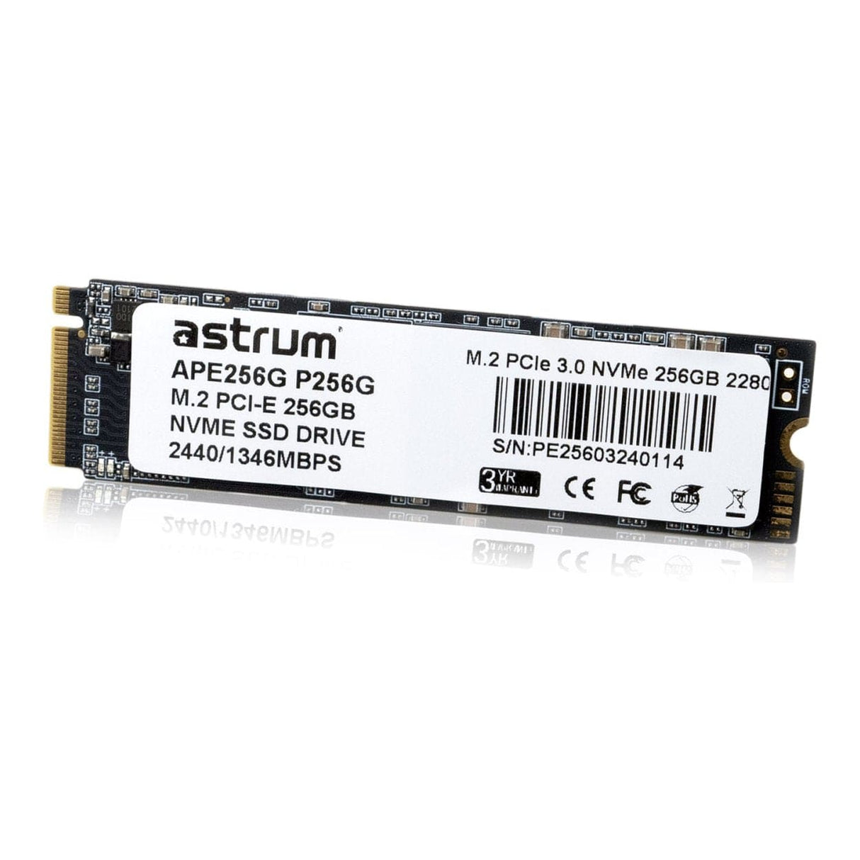 Astrum P100T M.2 1TB PCIe 3.0 NVMe Internal SSD APE100T
