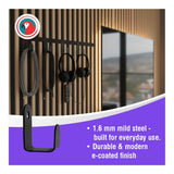 Parrot APH001 Slatted Panel Single Steel Wall Coat Hook