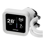 AeroCool APNX LC1-D 360 ARGB 360mm AiO Liquid Cooler White APLA-SV36117.21
