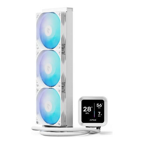 AeroCool APNX LC1-D 360 ARGB 360mm AiO Liquid Cooler White APLA-SV36117.21