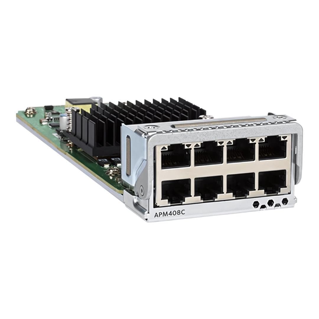 Netgear APM408C 8-Port 10G PoE+ Port Card for M4300-96X Modular Switch APM408C-10000S